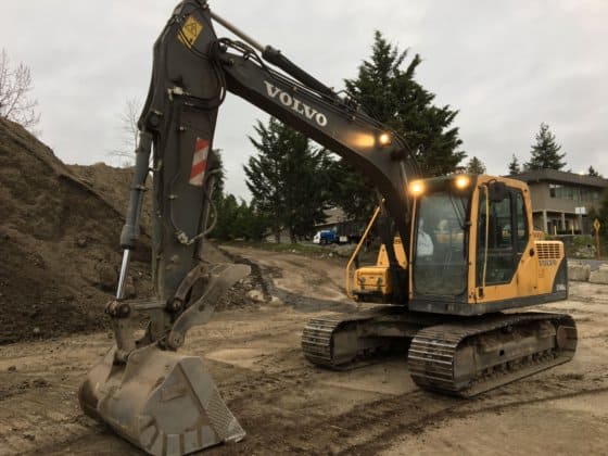 volvo ec140 excavator